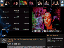 Tablet Screenshot of loreleimcbroom.com